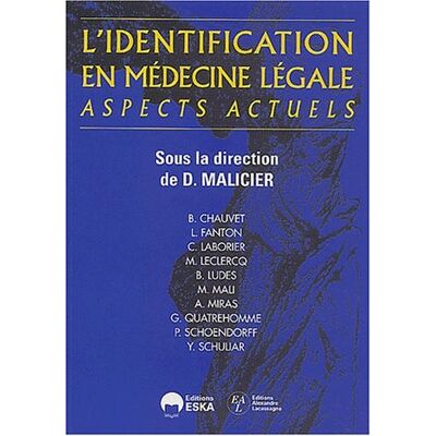 Collectif L'Identification En Médecine Légale, Aspects Actuels - Publicité Collectif L'Identification En Médecine Légale, Aspects Actuels - Publicité