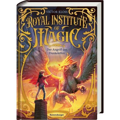 Victor Kloss Royal Institute Of Magic, Band 3: Der Angriff Der Dunkelelfen - Fantastisches Kinderbuch Ab 10 Jahre (Royal Institute Of Magic, 3) - Publicité Victor Kloss Royal Institute Of Magic, Band 3: Der Angriff Der Dunkelelfen - Fantastisches Kinderbuch Ab 10 Jahre (Royal Institute Of Magic, 3) - Publicité