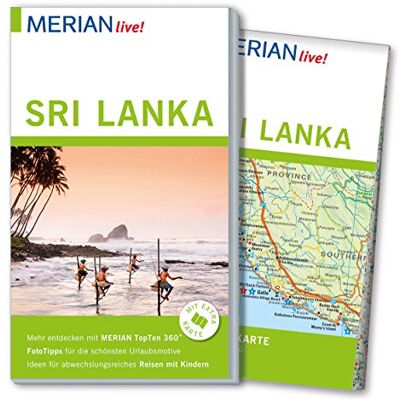 Elke Homburg Merian Live! Reiseführer Sri Lanka: Mit Extra-Karte Zum Herausnehmen - Publicité Elke Homburg Merian Live! Reiseführer Sri Lanka: Mit Extra-Karte Zum Herausnehmen - Publicité