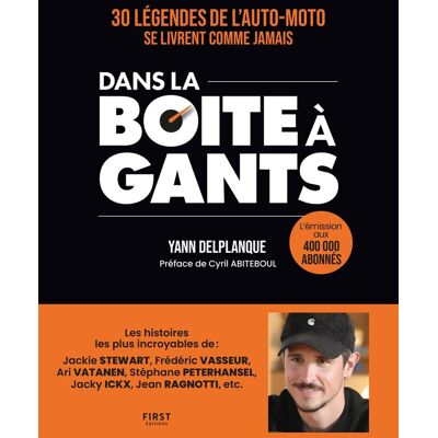 Yann Delplanque Dans La Boîte À Gants : 30 Légendes De L'Auto-Moto Se Livrent Comme Jamais - Publicité Yann Delplanque Dans La Boîte À Gants : 30 Légendes De L'Auto-Moto Se Livrent Comme Jamais - Publicité