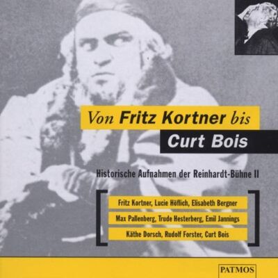 Various Von Fritz Kortner Bis Curt Bois, 1 Audio-Cd - Publicité Various Von Fritz Kortner Bis Curt Bois, 1 Audio-Cd - Publicité