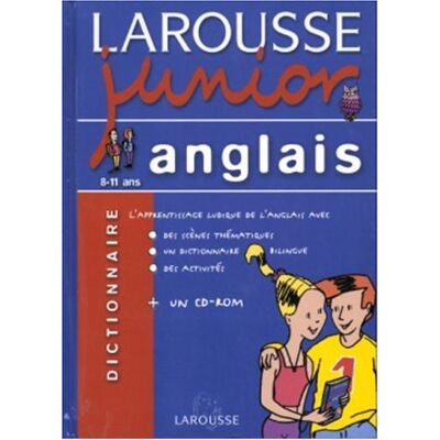 Larousse Anglais, Dictionnaire, 8-11 Ans - Publicité Larousse Anglais, Dictionnaire, 8-11 Ans - Publicité