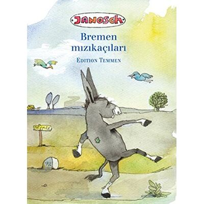 Janosch Die Bremer Stadtmusikanten. Türkische Ausgabe - Publicité Janosch Die Bremer Stadtmusikanten. Türkische Ausgabe - Publicité