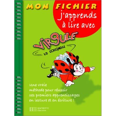 Daniel Berlion Mon Fichier J'Apprends À Lire Avec Virgule La Coccinelle - Publicité Daniel Berlion Mon Fichier J'Apprends À Lire Avec Virgule La Coccinelle - Publicité