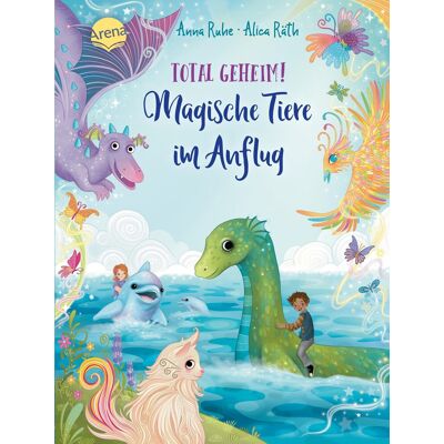Anna Ruhe Total Geheim! Magische Tiere Im Anflug: Magisches Kinderbuch Zum Selberlesen Ab 7 Jahren - Publicité Anna Ruhe Total Geheim! Magische Tiere Im Anflug: Magisches Kinderbuch Zum Selberlesen Ab 7 Jahren - Publicité