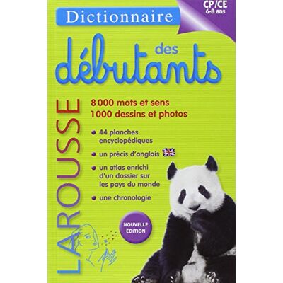 Larousse Dictionnaire Des Débutants : Cp-Ce : 6-8 Ans - Publicité Larousse Dictionnaire Des Débutants : Cp-Ce : 6-8 Ans - Publicité