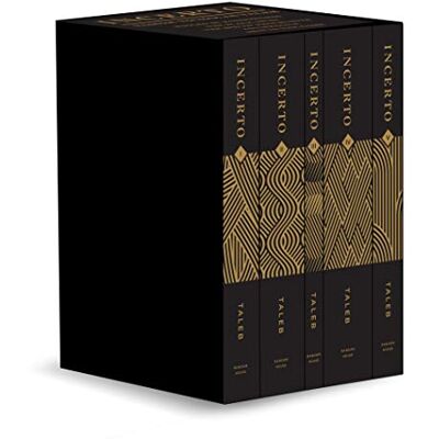 Taleb, Nassim Nicholas Incerto (Deluxe Edition): Fooled By Randomness, The Black Swan, The Bed Of Procrustes, Antifragile, Skin In The Game - Publicité Taleb, Nassim Nicholas Incerto (Deluxe Edition): Fooled By Randomness, The Black Swan, The Bed Of Procrustes, Antifragile, Skin In The Game - Publicité