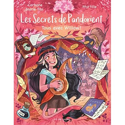 Carbone Les Secrets De Pandorient. Vol. 3. Tous Avec Willow ! - Publicité Carbone Les Secrets De Pandorient. Vol. 3. Tous Avec Willow ! - Publicité