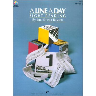 Various A Line A Day Sight Reading Level 2 Pf - Publicité Various A Line A Day Sight Reading Level 2 Pf - Publicité
