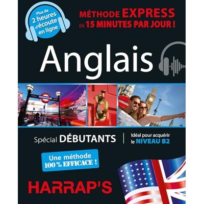 Sheena Andromaque Anglais : Méthode Express En 15 Minutes Par Jour ! : Spécial Débutants, Idéal Pour Acquérir Le Niveau B2 - Publicité Sheena Andromaque Anglais : Méthode Express En 15 Minutes Par Jour ! : Spécial Débutants, Idéal Pour Acquérir Le Niveau B2 - Publicité