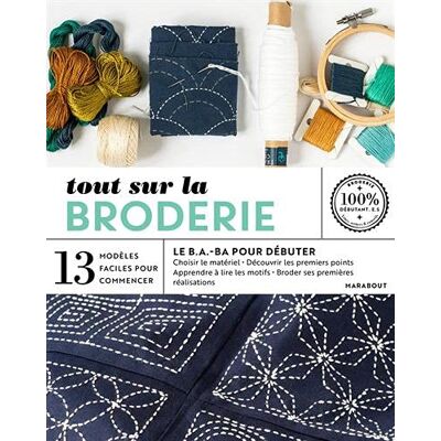 Tout Sur La Broderie, Le B.A.-Ba Pour Débuter : 13 Modèles Faciles À Réaliser - Publicité Tout Sur La Broderie, Le B.A.-Ba Pour Débuter : 13 Modèles Faciles À Réaliser - Publicité