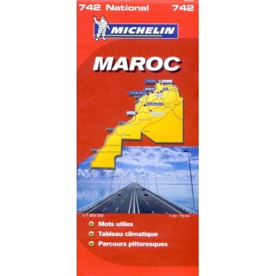 Michelin Maroc : 1/1 000 000 - Publicité Michelin Maroc : 1/1 000 000 - Publicité
