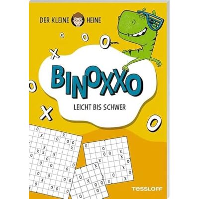 Stefan Heine Der Kleine Heine. Binoxxo. Leicht Bis Schwer 3 Schwierigkeitsstufen Vom Einstieg Bis Zum Profi Rund 150 Rätsel: Für Rätselfans Ab 10 Jahren - Publicité Stefan Heine Der Kleine Heine. Binoxxo. Leicht Bis Schwer 3 Schwierigkeitsstufen Vom Einstieg Bis Zum Profi Rund 150 Rätsel: Für Rätselfans Ab 10 Jahren - Publicité