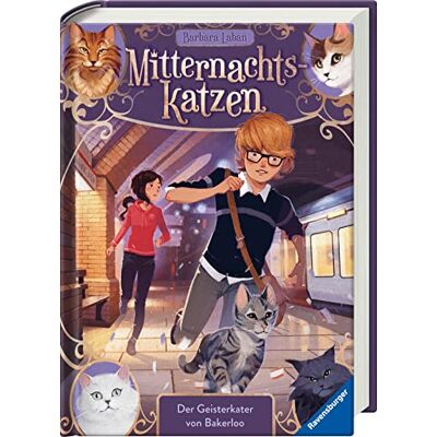 Barbara Laban Mitternachtskatzen, Band 4: Der Geisterkater Von Bakerloo (Katzenflüsterer-Fantasy In London Für Kinder Ab 9 Jahren) (Mitternachtskatzen, 4) - Publicité Barbara Laban Mitternachtskatzen, Band 4: Der Geisterkater Von Bakerloo (Katzenflüsterer-Fantasy In London Für Kinder Ab 9 Jahren) (Mitternachtskatzen, 4) - Publicité