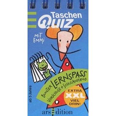 Kathi Kappler Taschenquiz, Bunter Lernspaß Vorschule Und Schulanfang (Taschenquiz Mit Der Grossen Klappe) - Publicité Kathi Kappler Taschenquiz, Bunter Lernspaß Vorschule Und Schulanfang (Taschenquiz Mit Der Grossen Klappe) - Publicité