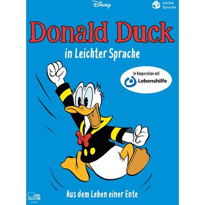 Walt Disney Donald Duck In Leichter Sprache: Aus Dem Leben Einer Ente - Publicité Walt Disney Donald Duck In Leichter Sprache: Aus Dem Leben Einer Ente - Publicité