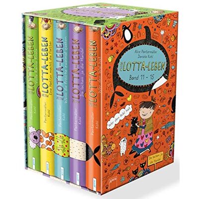 Alice Pantermüller Mein Lotta-Leben (11-15): Sonderausgabe, Bd. 11-15 Im Schmuckschuber - Publicité Alice Pantermüller Mein Lotta-Leben (11-15): Sonderausgabe, Bd. 11-15 Im Schmuckschuber - Publicité
