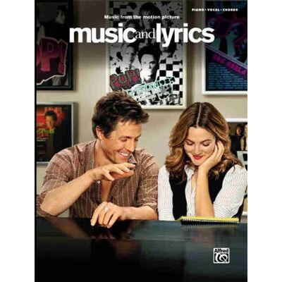 Alfred Publishing Music And Lyrics (Music From The Motion Picture): Piano/vocal/chords - Publicité Alfred Publishing Music And Lyrics (Music From The Motion Picture): Piano/vocal/chords - Publicité