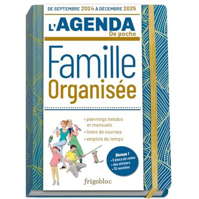 Play Bac Agenda De Poche 2025 De La Famille Organisée : Bleu (De Sept. 2024 À Déc. 2025) - Publicité Play Bac Agenda De Poche 2025 De La Famille Organisée : Bleu (De Sept. 2024 À Déc. 2025) - Publicité