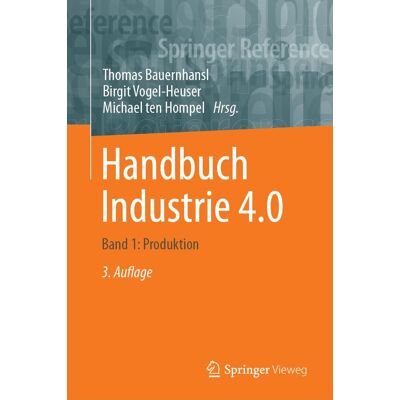 Handbuch Industrie 4.0: Band 1: Produktion (Springer Reference Technik, Band 1) - Publicité Handbuch Industrie 4.0: Band 1: Produktion (Springer Reference Technik, Band 1) - Publicité