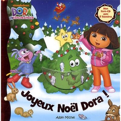 Joyeux Noël Dora ! : Mon Livre-Cd Avec Deux Histoires - Publicité Joyeux Noël Dora ! : Mon Livre-Cd Avec Deux Histoires - Publicité