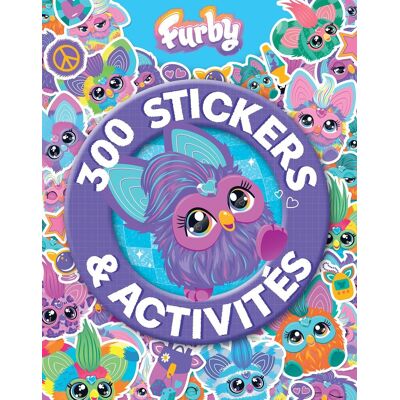 Furby : 300 Stickers : Livre D'Autocollants - Publicité Furby : 300 Stickers : Livre D'Autocollants - Publicité