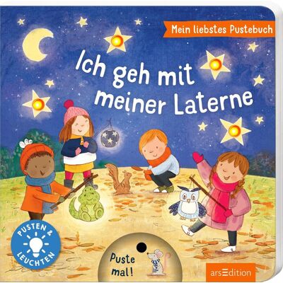 Maria Höck Mein Liebstes Pustebuch – Ich Geh Mit Meiner Laterne: Pusten & Leuchten Hochwertiges Pappbilderbuch Mit Pustefunktion Und Licht Für Kinder Ab 18 Monaten - Publicité Maria Höck Mein Liebstes Pustebuch – Ich Geh Mit Meiner Laterne: Pusten & Leuchten Hochwertiges Pappbilderbuch Mit Pustefunktion Und Licht Für Kinder Ab 18 Monaten - Publicité