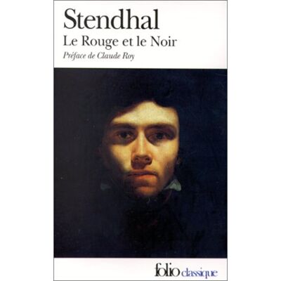 Stendhal Le Rouge Et Le Noir (Folio) - Publicité Stendhal Le Rouge Et Le Noir (Folio) - Publicité