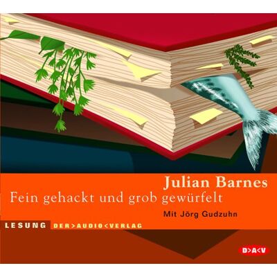Julian Barnes Fein Gehackt Und Grob Gewürfelt. Cd - Publicité Julian Barnes Fein Gehackt Und Grob Gewürfelt. Cd - Publicité