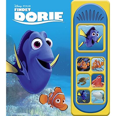 Disney Findet Dorie - Soundbuch - Pappbilderbuch - Buch Zum Film - Publicité Disney Findet Dorie - Soundbuch - Pappbilderbuch - Buch Zum Film - Publicité