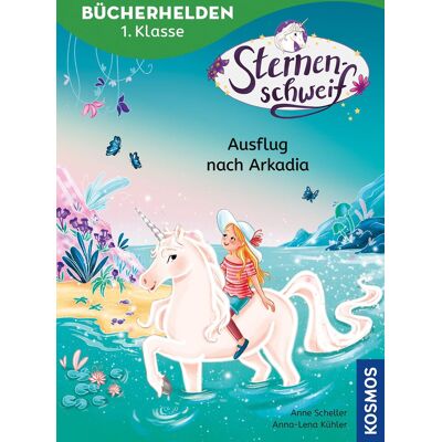 Sternenschweif, Bücherhelden 1. Klasse, Ausflug Nach Arkadia: Leicht Lesen Lernen - Kinderbuch Für Erstleser Ab 6 Jahren Mit Dem Magischen Einhorn - Publicité Sternenschweif, Bücherhelden 1. Klasse, Ausflug Nach Arkadia: Leicht Lesen Lernen - Kinderbuch Für Erstleser Ab 6 Jahren Mit Dem Magischen Einhorn - Publicité