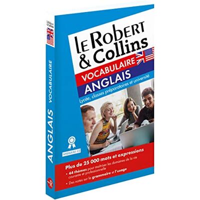 Le Robert & Collins Vocabulaire Anglais : Lycée, Classes Préparatoires Et Université : Niveaux B1-C2 - Publicité Le Robert & Collins Vocabulaire Anglais : Lycée, Classes Préparatoires Et Université : Niveaux B1-C2 - Publicité