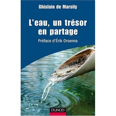Marsily, Ghislain de L'Eau, Un Trésor En Partage - Publicité Marsily, Ghislain de L'Eau, Un Trésor En Partage - Publicité