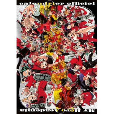 Calendrier My Hero Academia 2025 - Publicité Calendrier My Hero Academia 2025 - Publicité