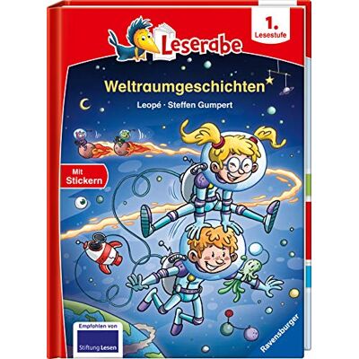 Leopé Weltraumgeschichten (Leserabe - 1. Lesestufe) - Publicité Leopé Weltraumgeschichten (Leserabe - 1. Lesestufe) - Publicité
