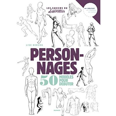 Lise Herzog Personnages : 50 Modèles Pour Débuter - Publicité Lise Herzog Personnages : 50 Modèles Pour Débuter - Publicité