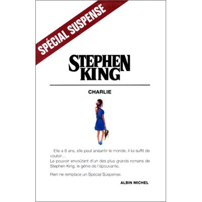 Stephen King Charlie - Publicité Stephen King Charlie - Publicité
