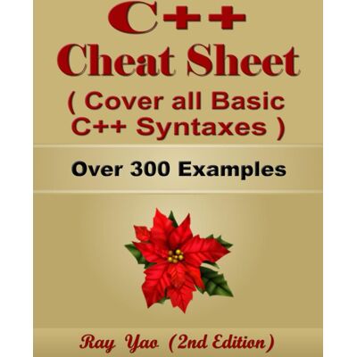 Peggy Carson C++ Cheat Sheet, Syntax Table & Chart, Complete Reference Guide By Examples: C++ Programming Syntax Book, Cover All Basic C++ Syntaxes, Quick Study Workbook - Publicité Peggy Carson C++ Cheat Sheet, Syntax Table & Chart, Complete Reference Guide By Examples: C++ Programming Syntax Book, Cover All Basic C++ Syntaxes, Quick Study Workbook - Publicité