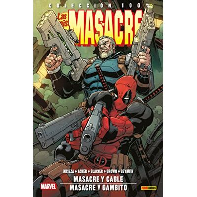 Minis De Masacre 8: Masacre Y Cable/masacre Y Gambito (Colección 100% Marvel) - Publicité Minis De Masacre 8: Masacre Y Cable/masacre Y Gambito (Colección 100% Marvel) - Publicité