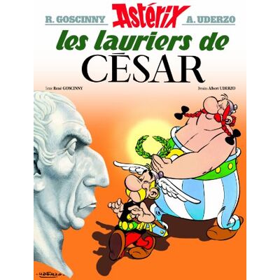 René Goscinny Une Aventure D'Astérix. Vol. 18. Les Lauriers De César - Publicité René Goscinny Une Aventure D'Astérix. Vol. 18. Les Lauriers De César - Publicité