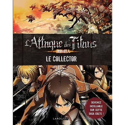 Carine Girac-Marinier L'Attaque Des Titans : Le Collector : Devenez Incollable Sur Cette Saga Culte ! - Publicité Carine Girac-Marinier L'Attaque Des Titans : Le Collector : Devenez Incollable Sur Cette Saga Culte ! - Publicité