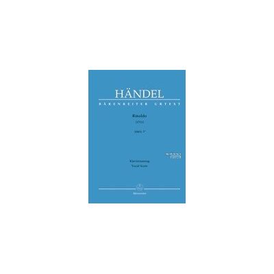 Georg Friedrich Händel Rinaldo Hwv 7a -Opera Seria In Drei Akten- (Fassung 1711). Klavierauszug, Urtextausgabe - Publicité Georg Friedrich Händel Rinaldo Hwv 7a -Opera Seria In Drei Akten- (Fassung 1711). Klavierauszug, Urtextausgabe - Publicité