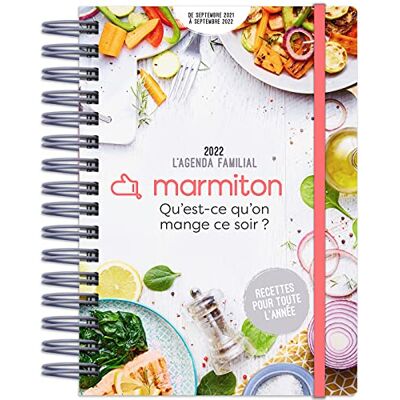 Play Bac Qu'Est-Ce Qu'On Mange Ce Soir ? : Marmiton, L'Agenda Familial : De Septembre 2021 À Septembre 2022, Recettes Pour Toute L'Année - Publicité Play Bac Qu'Est-Ce Qu'On Mange Ce Soir ? : Marmiton, L'Agenda Familial : De Septembre 2021 À Septembre 2022, Recettes Pour Toute L'Année - Publicité
