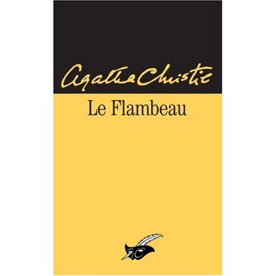Agatha Christie Le Flambeau - Publicité Agatha Christie Le Flambeau - Publicité