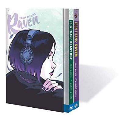 Kami Garcia Teen Titans: Raven And Beast Boy Hc Box Set - Publicité Kami Garcia Teen Titans: Raven And Beast Boy Hc Box Set - Publicité