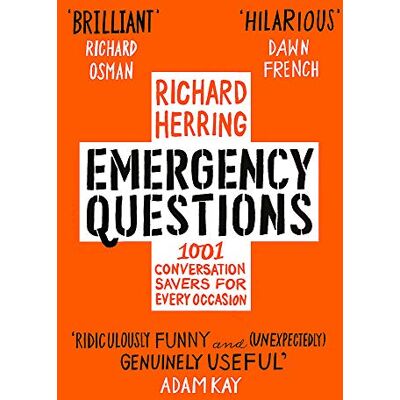 Richard Herring Emergency Questions: Now Updated With Bonus Content!: 1001 Conversation-Savers For Any Situation - Publicité Richard Herring Emergency Questions: Now Updated With Bonus Content!: 1001 Conversation-Savers For Any Situation - Publicité