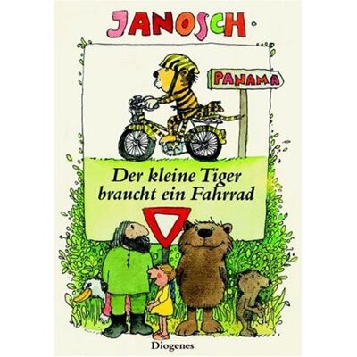 Janosch Der Kleine Tiger Braucht Ein Fahrrad - Publicité Janosch Der Kleine Tiger Braucht Ein Fahrrad - Publicité