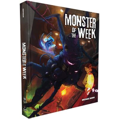 Evil Hat Productions, Llc Monster Of The Week: Hardcover Edition - Rpg-Buch Für 3-5 Personen, Supernatural Mysteries, Fügt 2 Neue Playbooks Hinzu, Starten Sie Die Jagd, Action-Horror-Rollenspiel - Publicité Evil Hat Productions, Llc Monster Of The Week: Hardcover Edition - Rpg-Buch Für 3-5 Personen, Supernatural Mysteries, Fügt 2 Neue Playbooks Hinzu, Starten Sie Die Jagd, Action-Horror-Rollenspiel - Publicité