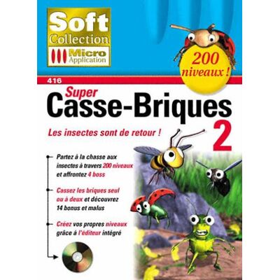 Collectif Super Casse-Briques 2. Cd-Rom - Publicité Collectif Super Casse-Briques 2. Cd-Rom - Publicité