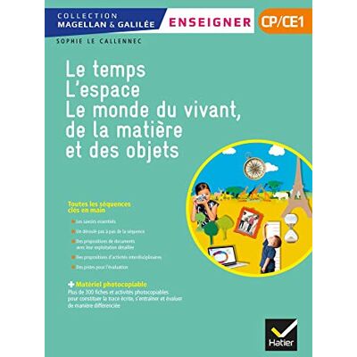Le Temps, L'Espace, Le Monde Du Vivant, De La Matière Et Des Objets Cp-Ce1 - Publicité Le Temps, L'Espace, Le Monde Du Vivant, De La Matière Et Des Objets Cp-Ce1 - Publicité
